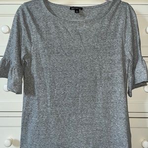 J. Crew Heather Grey Top